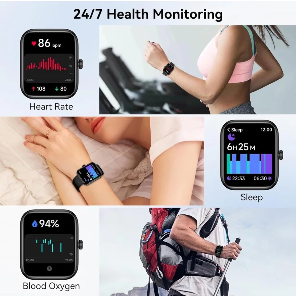 Smartwatch for men and women with Alexa built-in, fitness tracker - Picture 6 of 8